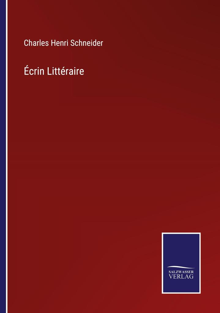Écrin Littéraire