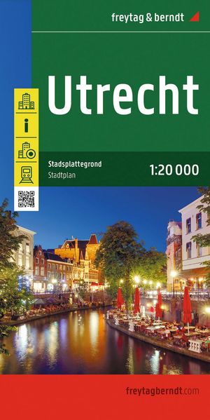 Utrecht Stadtplan 1:20.000 freytag & berndt