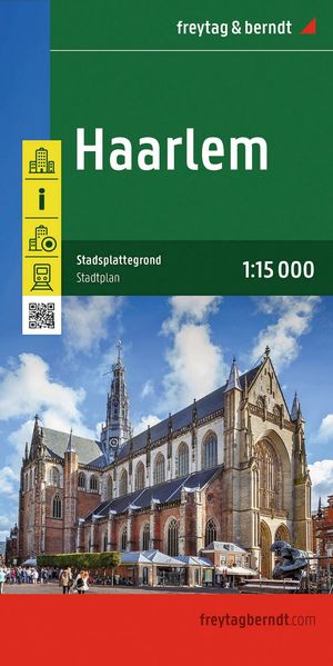Haarlem Stadtplan 1:20.000 freytag & berndt
