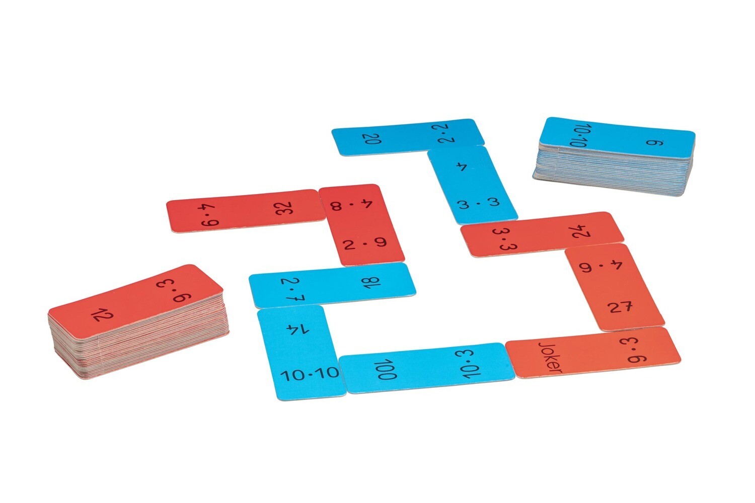 Image of Domino Multiplikation im 100er Zahlenraum