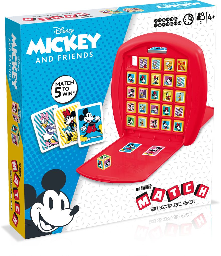 Image of Kinderspiel Top Trumps Match - Mickey and Friends