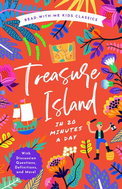 Image of Treasure Island in 20 Minutes a Day: A Read-With-Me Book with Discussion Questions Definitions and More!