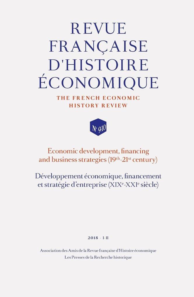 Développement économique financement et stratégie d'entreprise (XIXe-XXIe siècle)