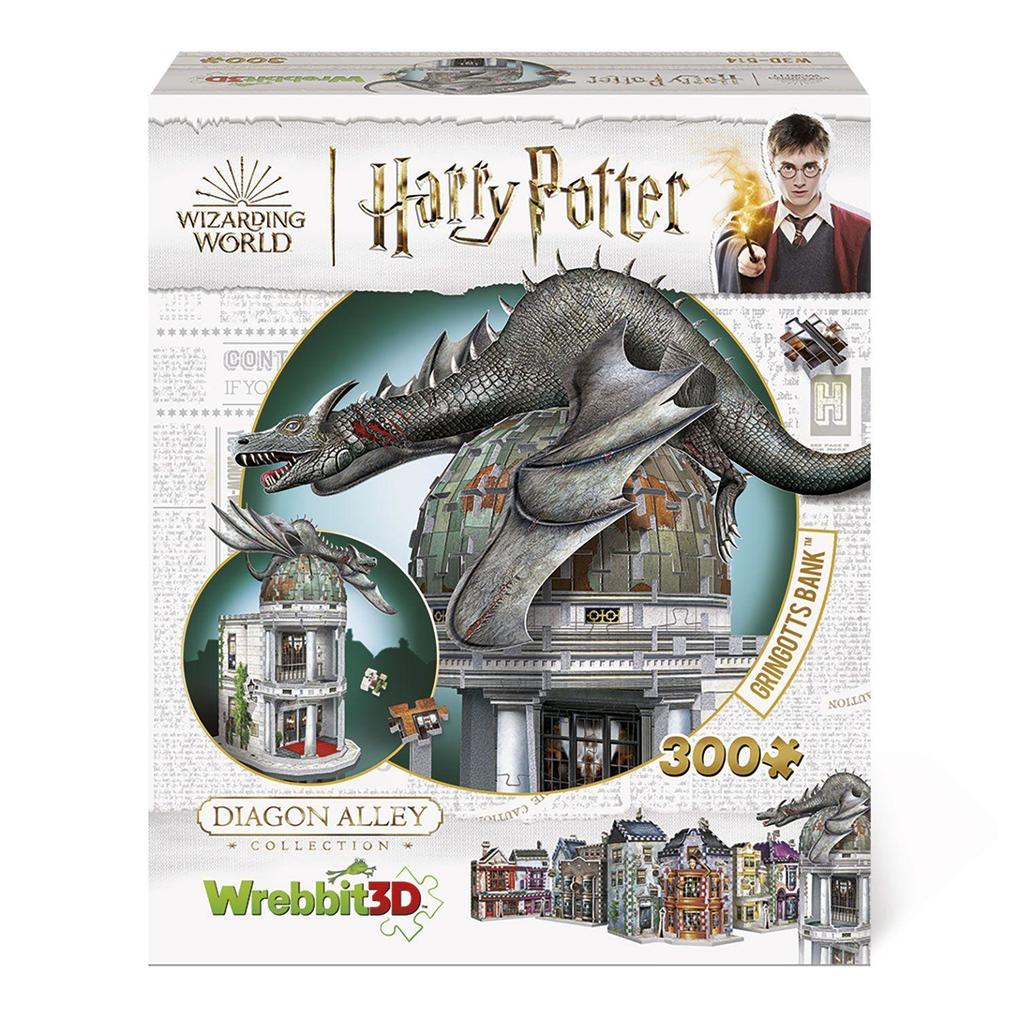Image of Gringotts Bank Harry Potter 3D Puzzle 300 Teile
