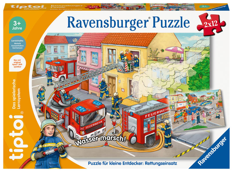 Ravensburger tiptoi Puzzle 00133 Puzzle für kleine Entdecker: Bauernhof Puzzle für Kinder ab 3 Jahren für 1 Spieler