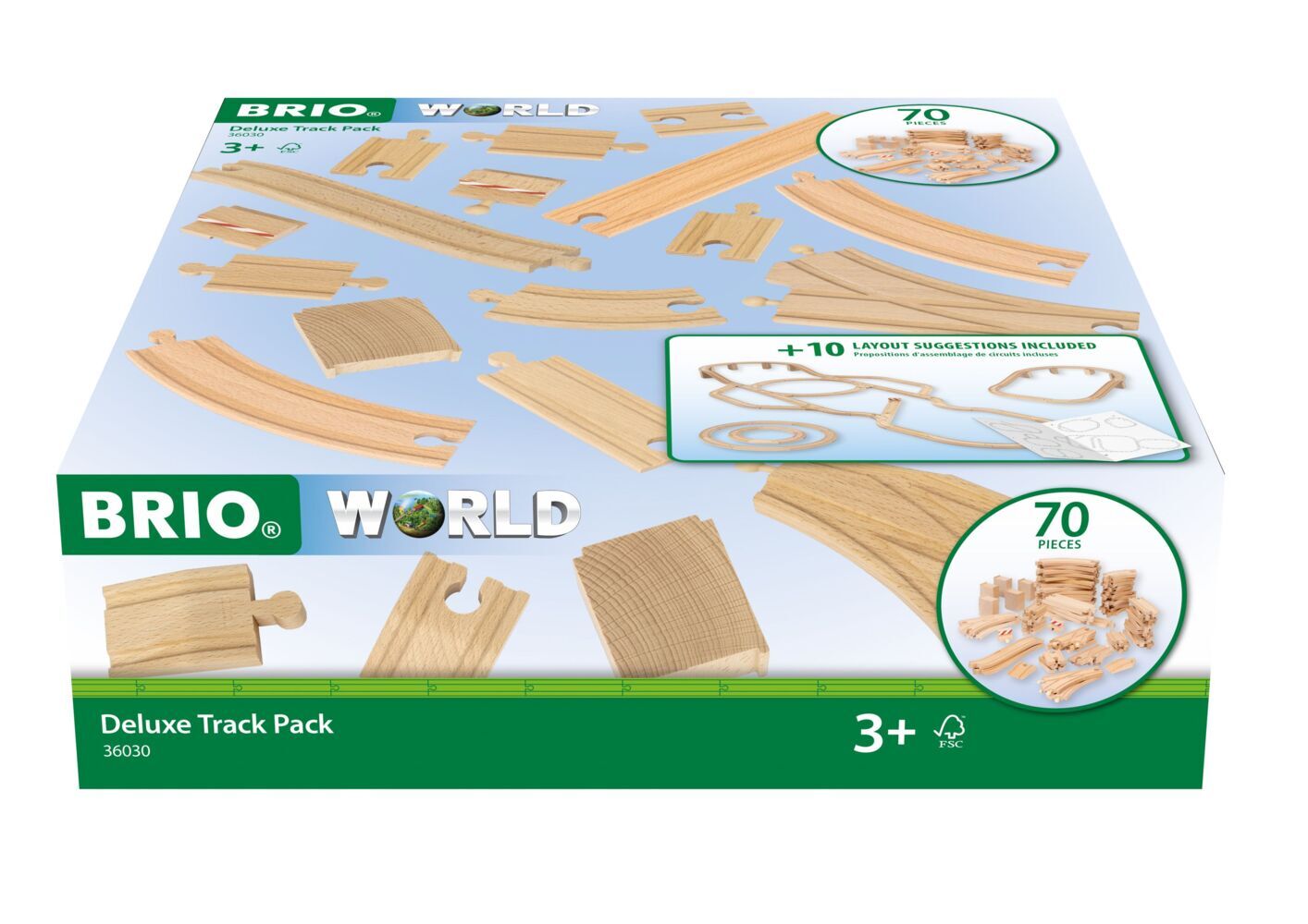 BRIO World - Schienensortiment Deluxe | Englisch | Spiel | 63603000 | 2022 - Image 7