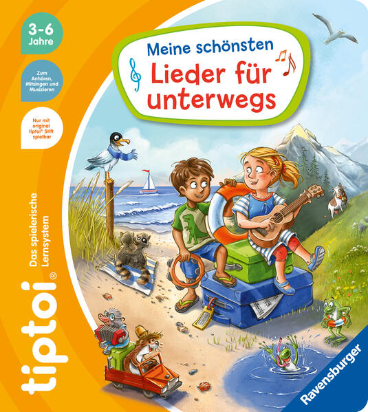 Image of Ravensburger tiptoi "Meine schönsten Lieder für unterwegs", BUNT