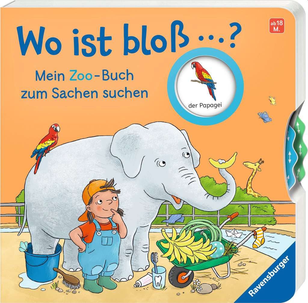 Image of Wo ist bloß...? Mein Zoo-Buch zum Sachen suchen