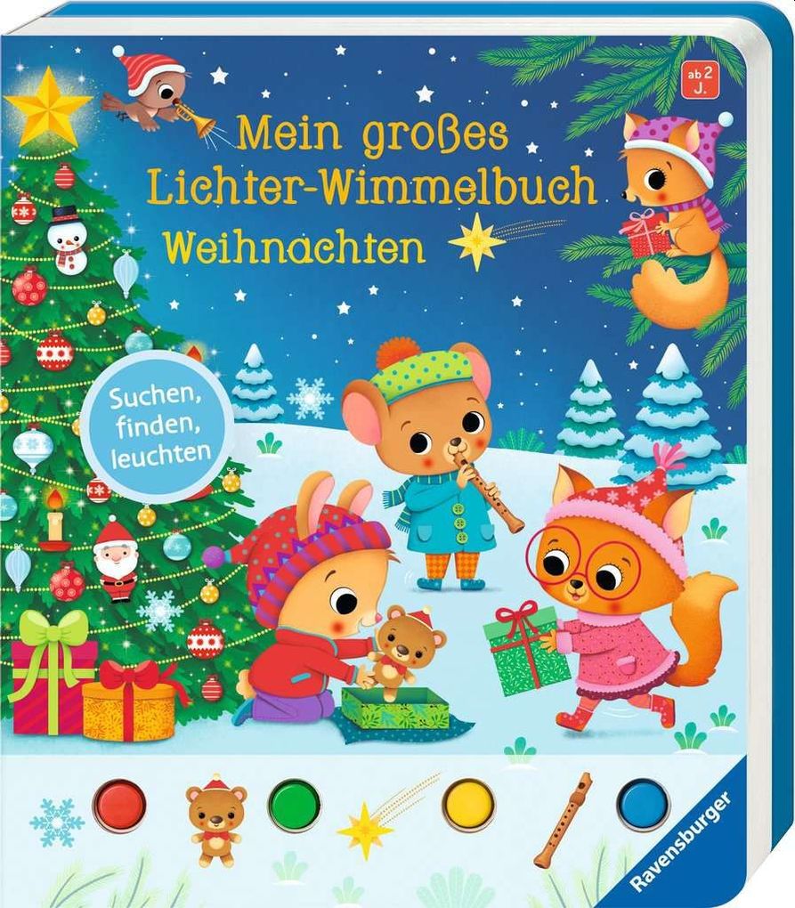 Image of Mein großes Lichter-Wimmelbuch: Weihnachten