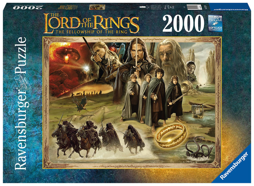 Ravensburger - LOTR: The Fellowship of the Ring 2000 Teile