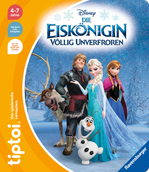 Image of Ravensburger tiptoi "Die Eiskönigin völlig unverfroren", BUNT