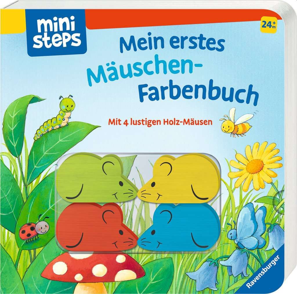 Image of ministeps: Mein erstes Mäuschen-Farbenbuch