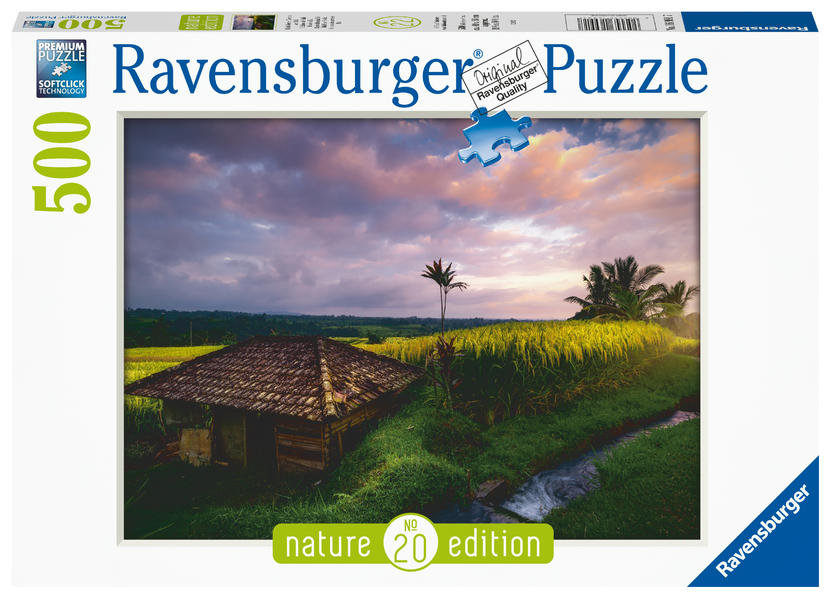 Image of Puzzle Nature Edition 16991 Reisfelder im Norden von Bali 500 Teile Puzzle
