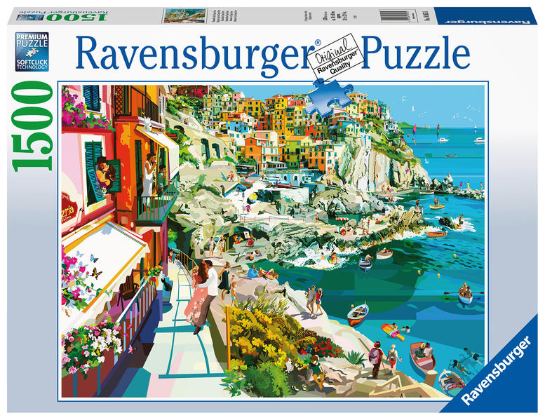 Image of Puzzle 16953 Verliebt in Cinque Terre 1500 Teile Puzzle