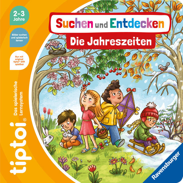 Image of Ravensburger tiptoi "Suchen und Entdecken, Die Jahreszeiten", BUNT