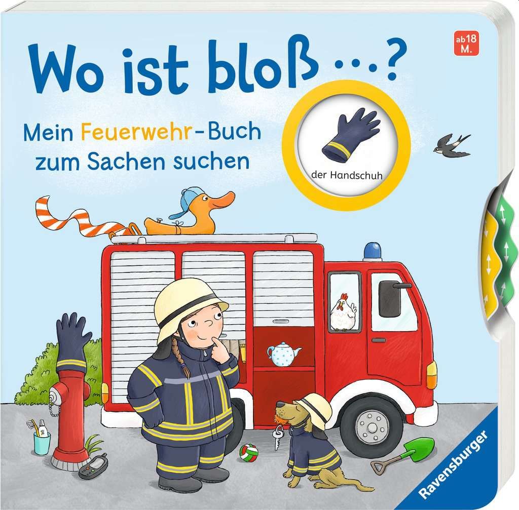 Image of Wo ist bloß...? Mein Feuerwehr-Buch zum Sachen suchen