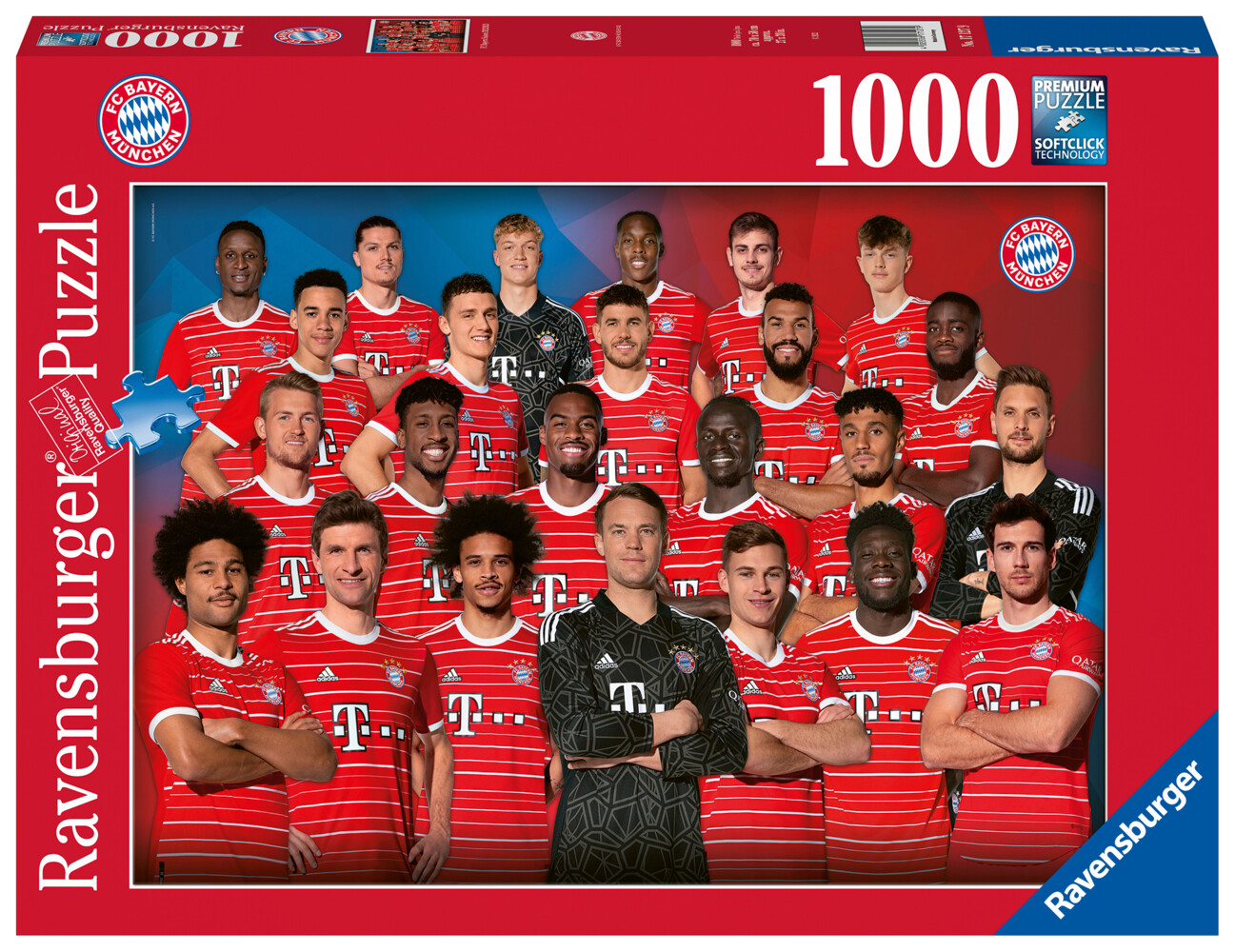 Ravensburger - FC Bayern Saison 2022/2023 1000 Teile