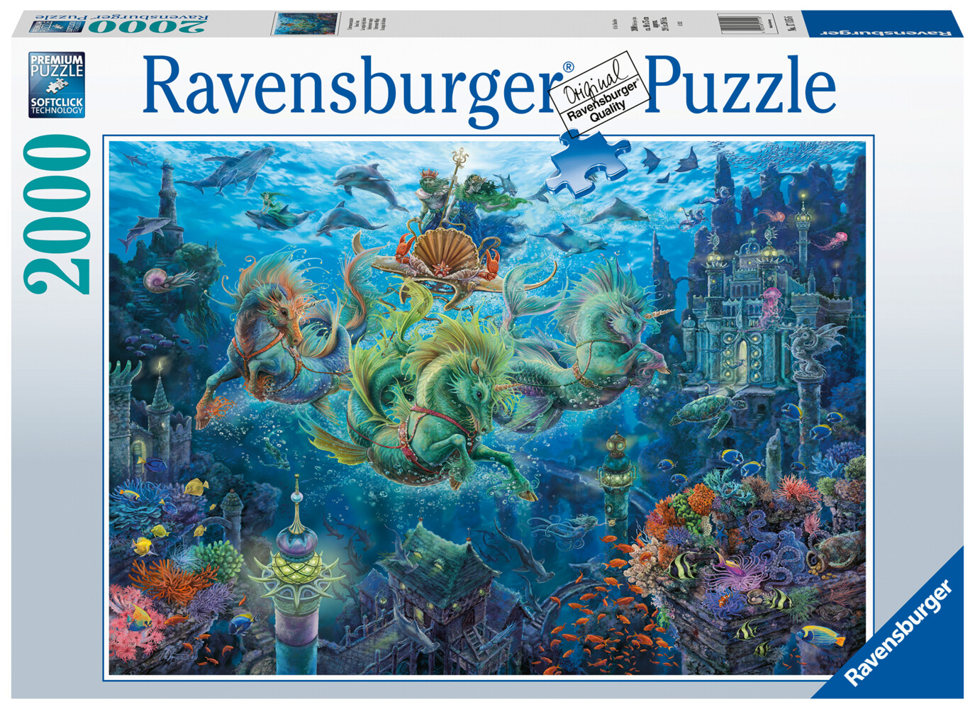 Image of Puzzle 17155 Unterwasserzauber 2000 Teile Puzzle