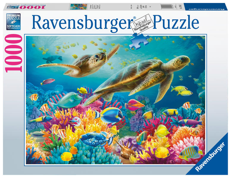 Image of Blaue Unterwasserwelt (Puzzle)