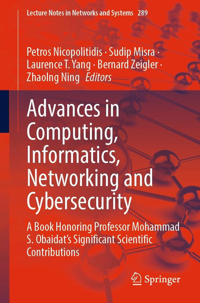 Advances in Computing Informatics Networking and Cybersecurity