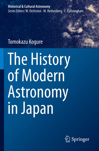 The History of Modern Astronomy in Japan