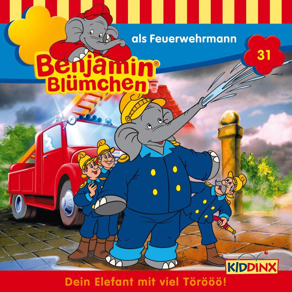 Benjamin als Feuerwehrmann