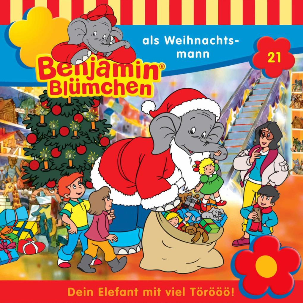 Benjamin als Weihnachtsmann