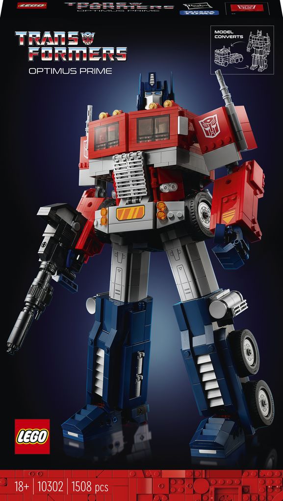 LEGO® Icons Transformers 10302 - Transformers Optimus Prime Set