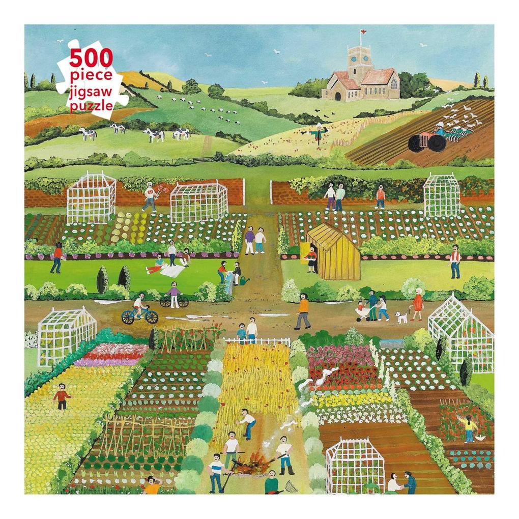 Adult Jigsaw Puzzle Judy Joel: Allotments 2012 (500 Pieces)
