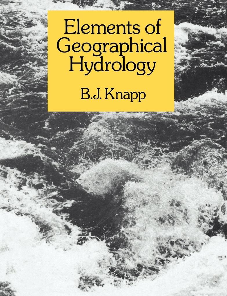 Elements of Geographical Hydrology