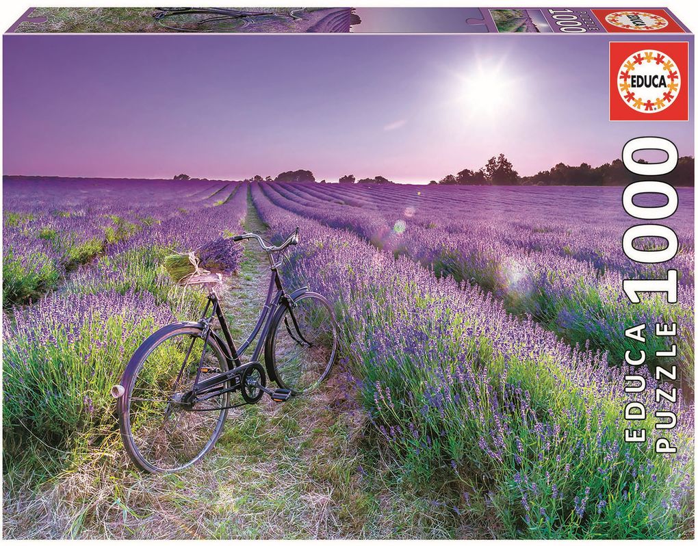 Image of Educa - Lavendelfeld 1000 Teile Puzzle