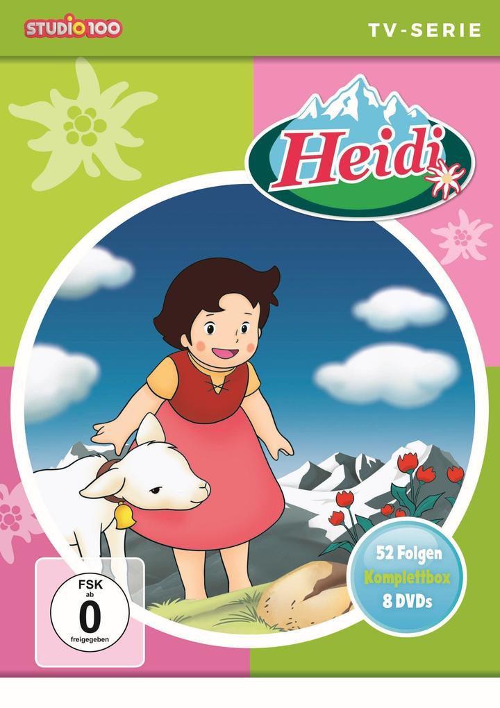 Image of Heidi (Klassik) - TV-Serien Komplettbox [8 DVDs SOFTBOX]