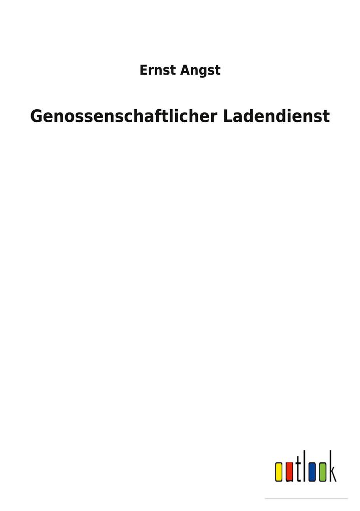 Genossenschaftlicher Ladendienst