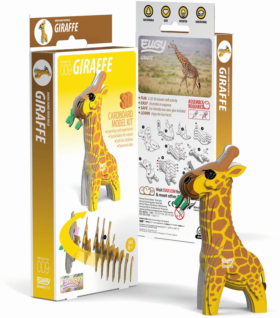 EUGY - 3D Bastelset Giraffe