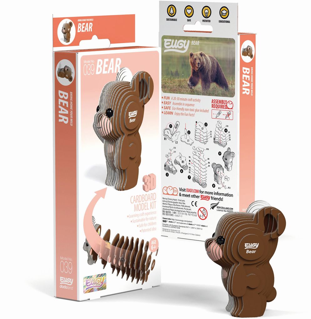 EUGY - 3D Bastelset Bär