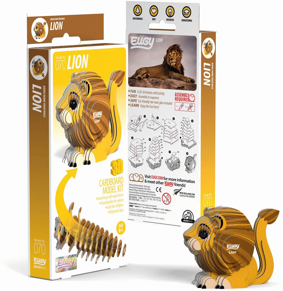 EUGY - 3D Bastelset Löwe