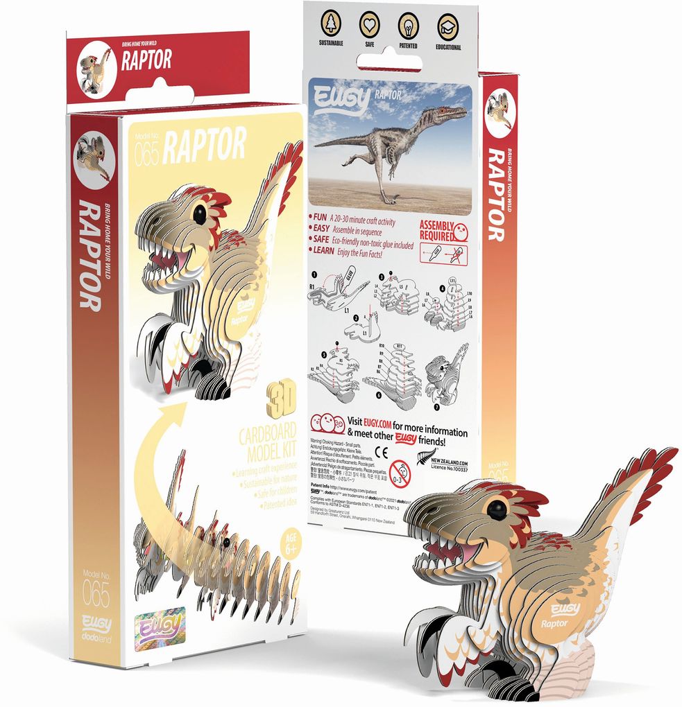 EUGY - 3D Bastelset Raptor