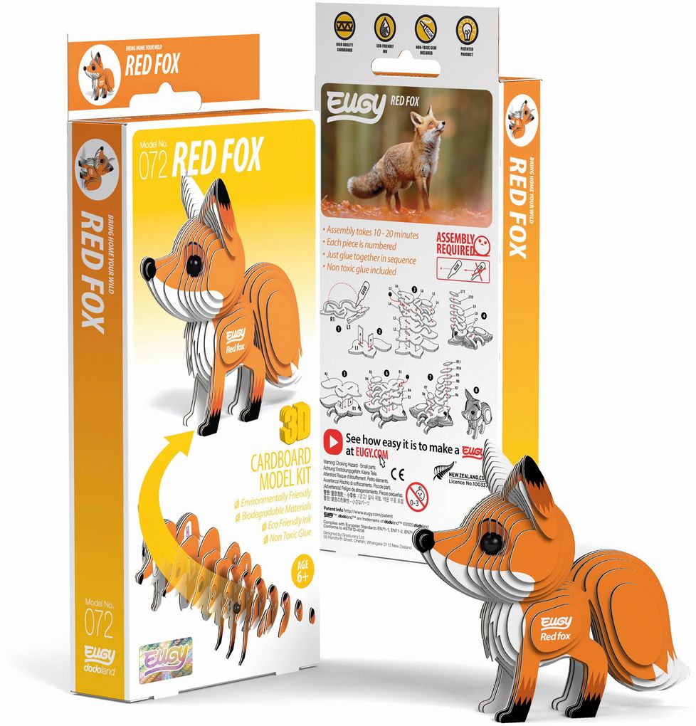 EUGY - 3D Bastelset Fuchs