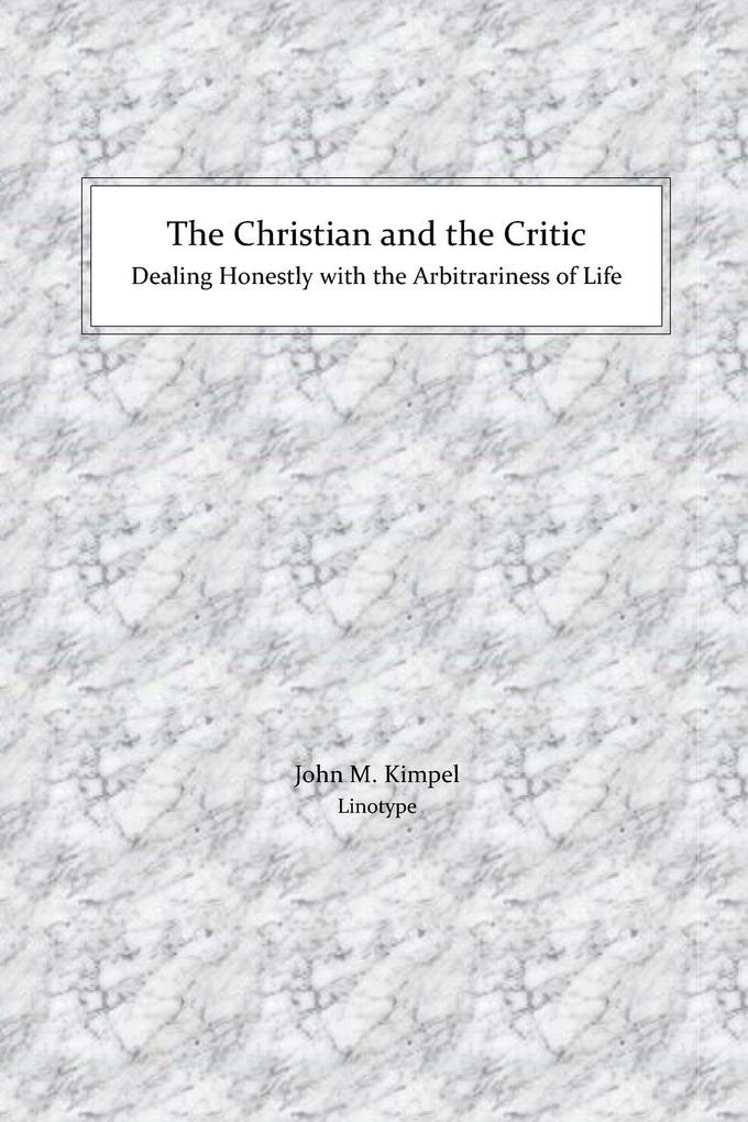 The Christian and the Critic