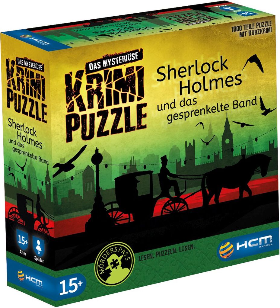 Sherlock Holmes - Das mysteriöse Krimi Puzzle - 1000 T