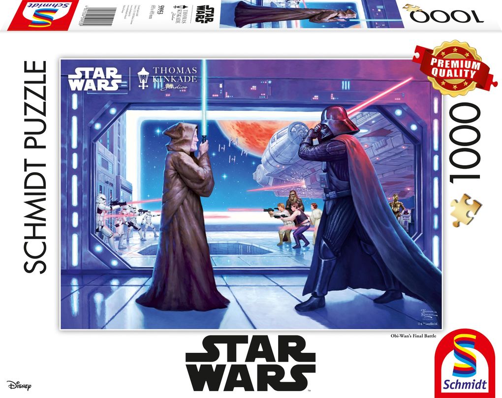 Image of Lucas Film, Star Wars, Obi Wan's Final Battle (Puzzle)