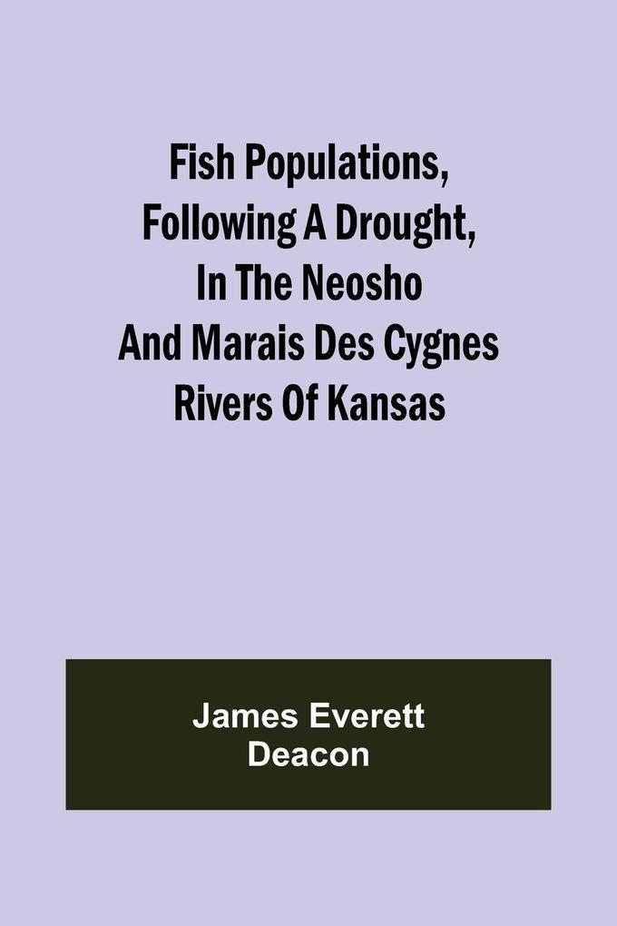 Image of Fish Populations Following a Drought in the Neosho and Marais des Cygnes Rivers of Kansas