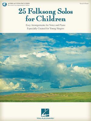 25 Folksong Solos for Children: With Recorded Accompaniments
