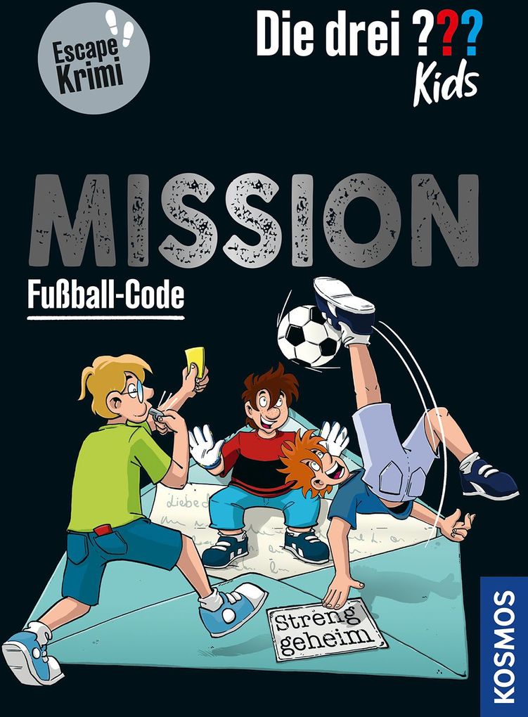 Die drei ??? Kids Mission Fußball-Code