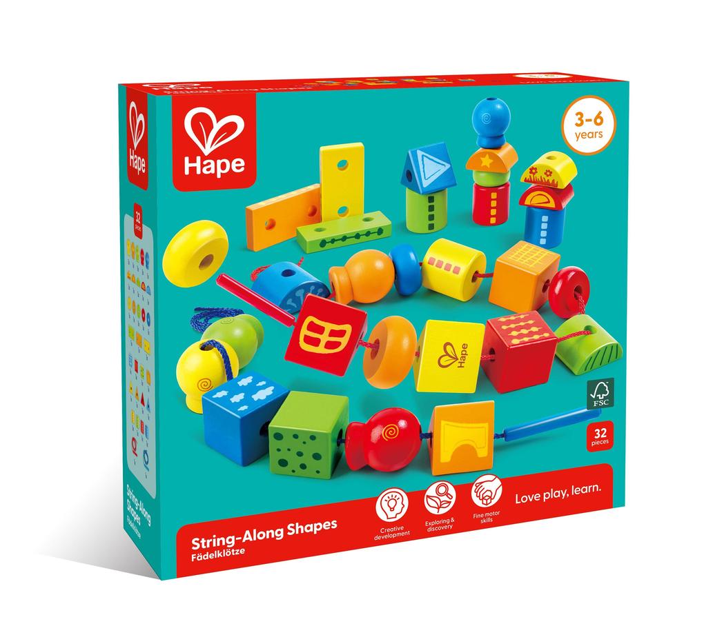 Hape - Fädelklötze