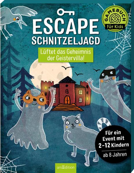 Image of Buch - Escape-Schnitzeljagd - Lüftet das Geheimnis der Geistervilla!