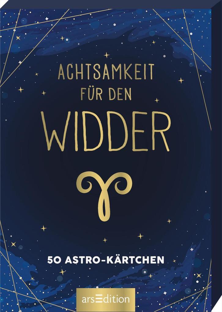 Achtsamkeit Für Den Widder: 50 Astro-Kärtchen. Geschenkbücher, Alben, Immerw. Kalender, Postkartenbücher - Bild 5