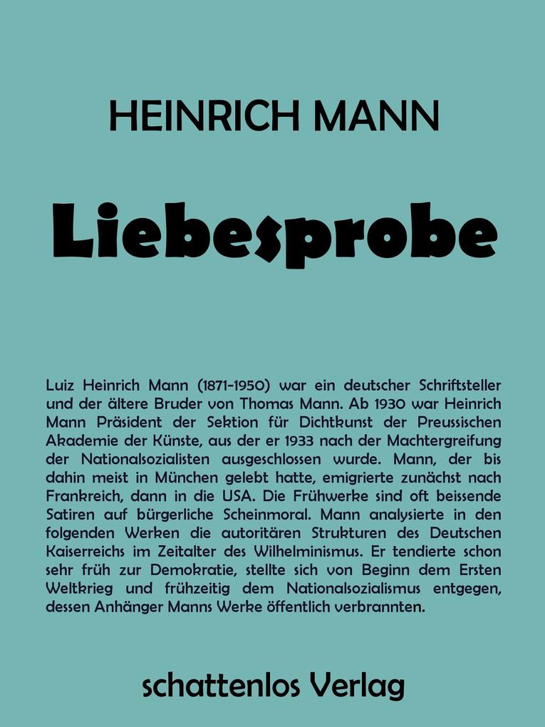 Liebesprobe