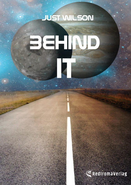 Behind it