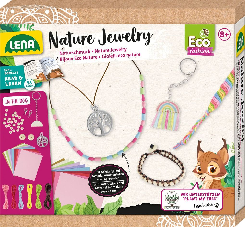 Lena - Eco Nature Jewelry Faltschachtel